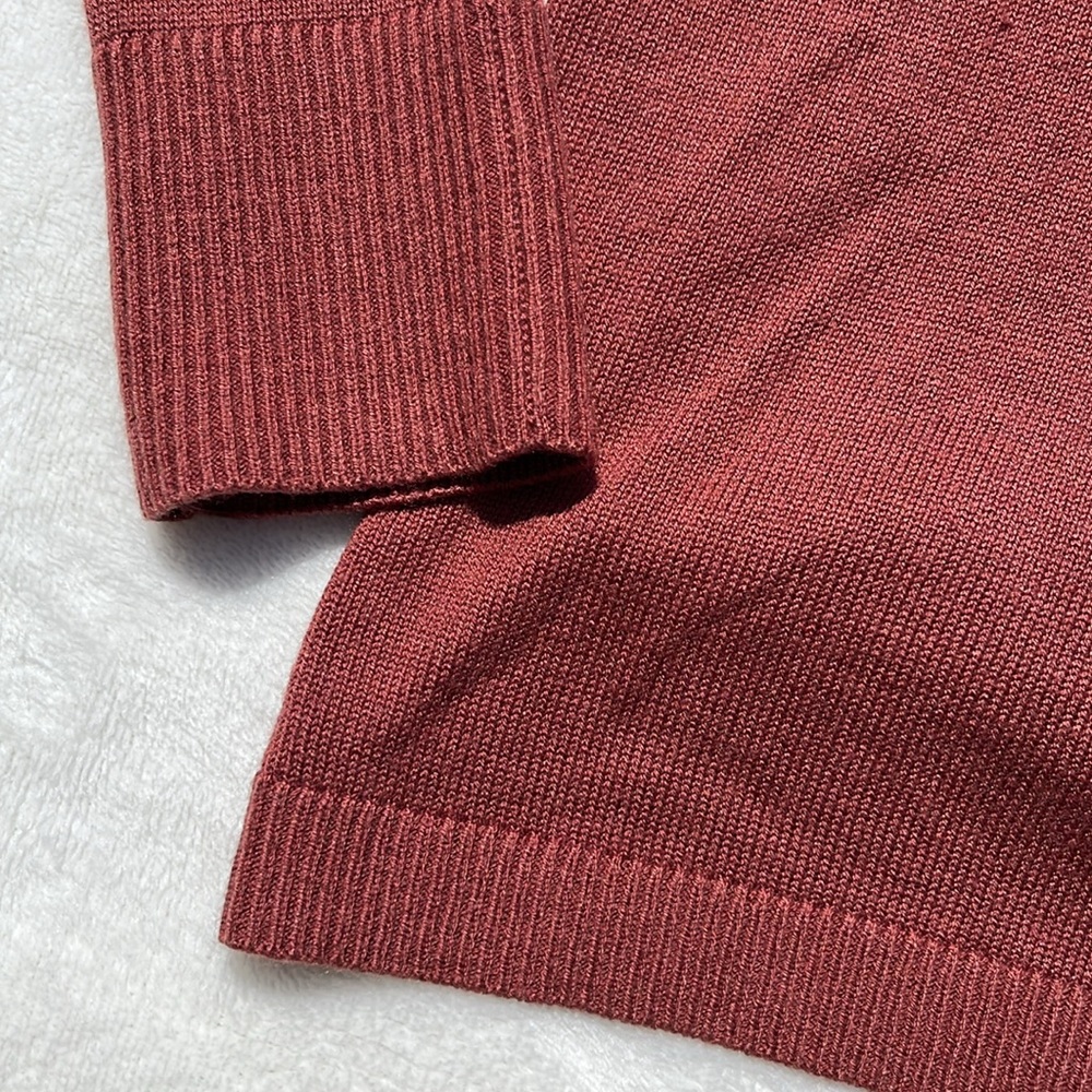 Lululemon Back to Balance Long Sleeve Sweater Rustic Clay Size XS Excellent - Picture 4 of 15